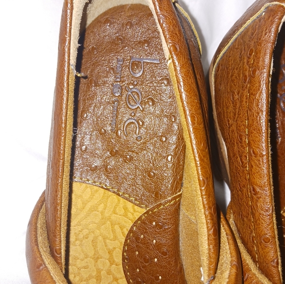 B.O.C. Born Concept Women's Clogs Nursing Shoe Brown Ostrich Sz. 9.5 - Picture 6 of 10